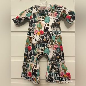 Clover Cottage NWT Punch Romper